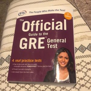 Brand new GRE textbook. Never used.